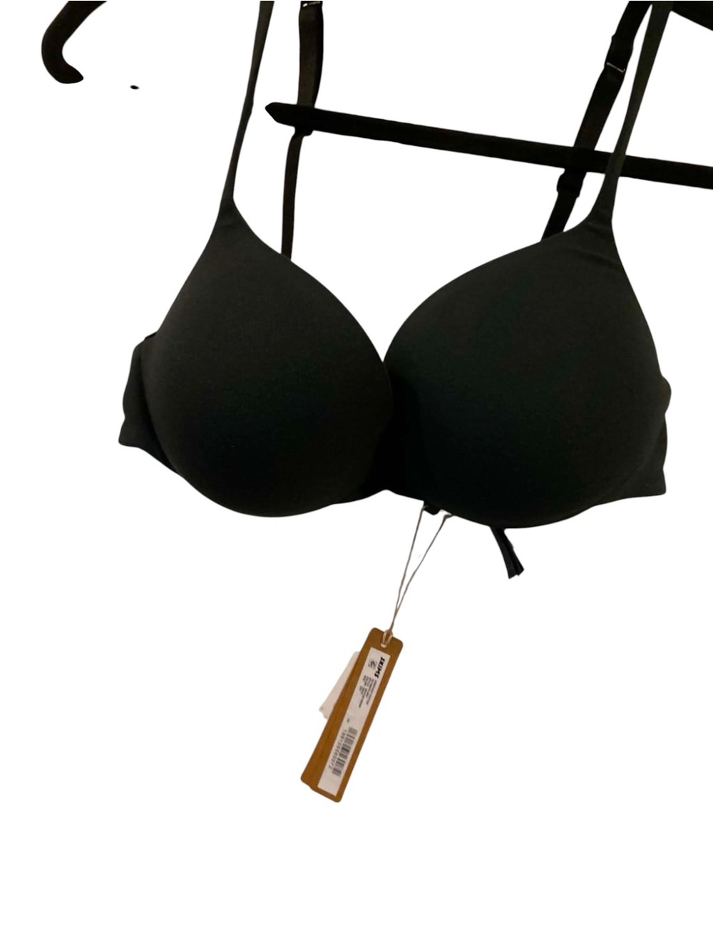 NWT Skims Everyday Cotton Ultimate bra ONYX Size: 32C - Picture 2 of 5